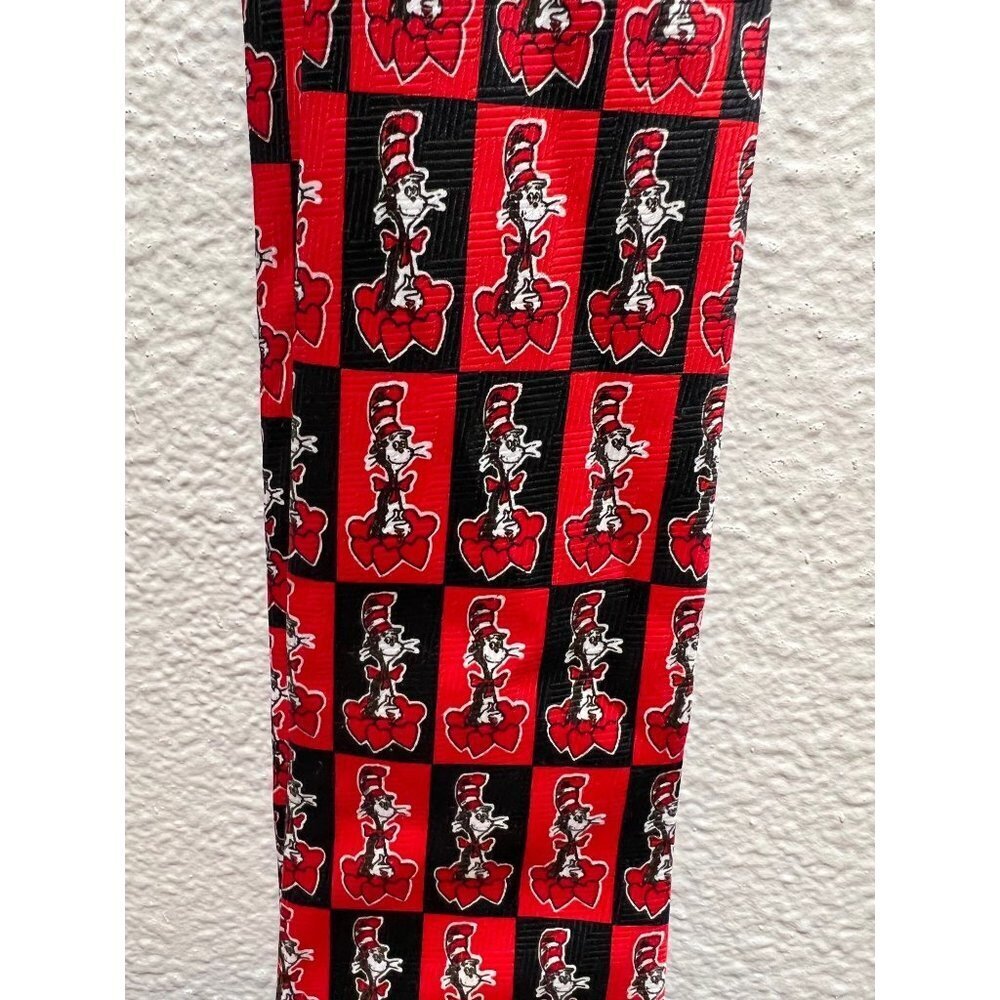 Dr Seuss Tie with hearts